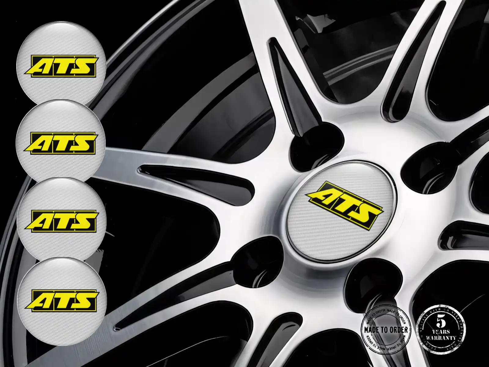 ATS Stickers Dome Edition Resin Emblem Labels